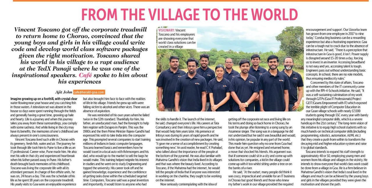 Press coverage clipping