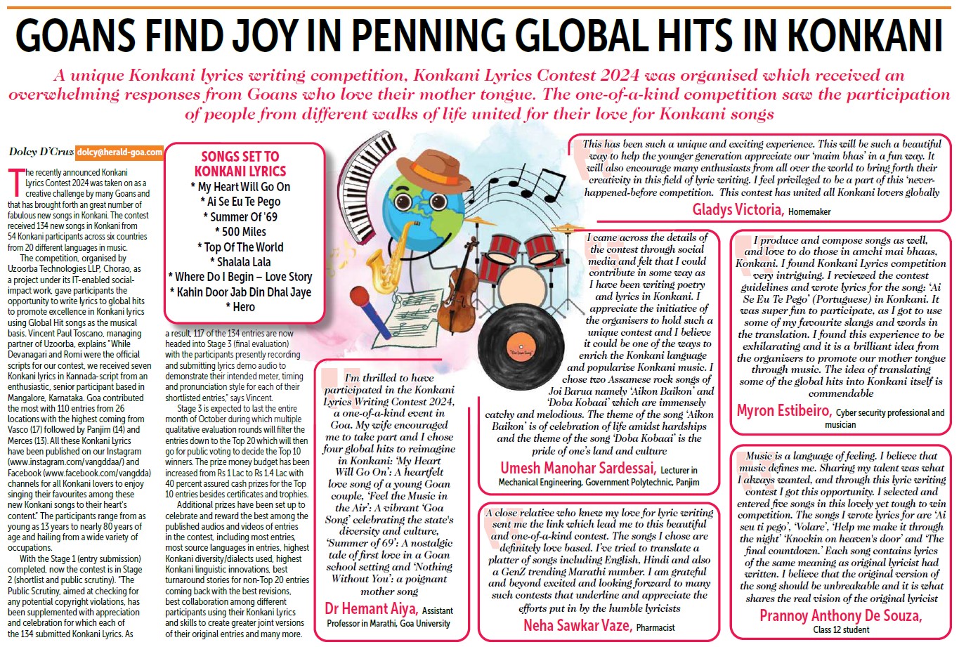 Press coverage clipping