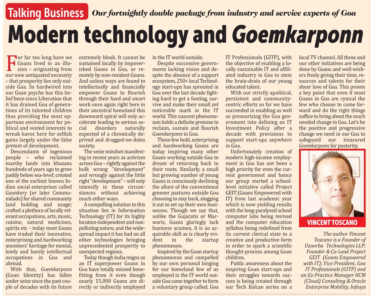 Press coverage clipping