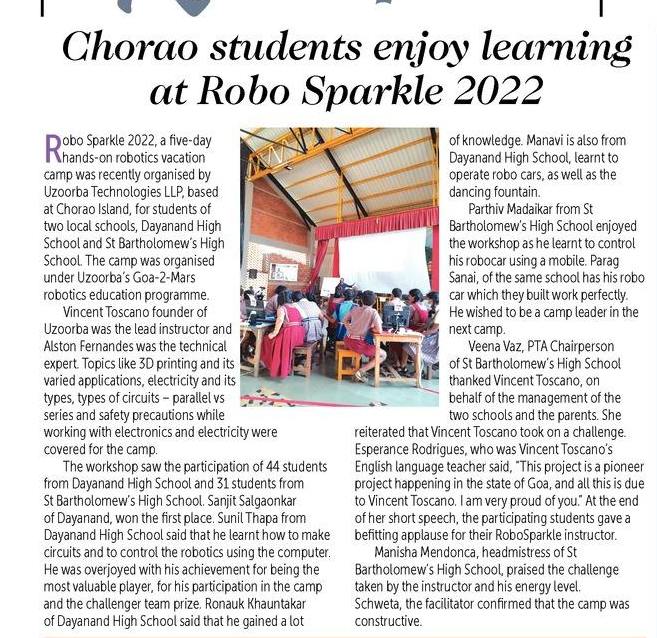 Press coverage clipping