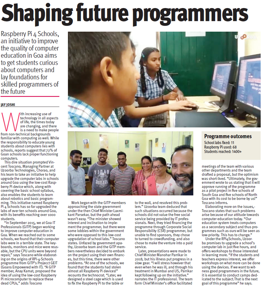 Press coverage clipping